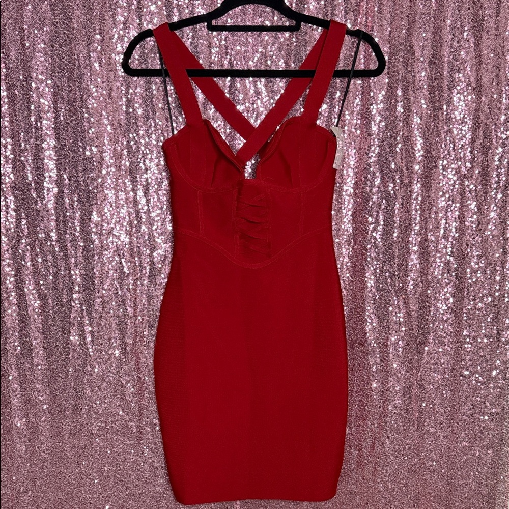 Hera Collection Striking Red Mini Dress